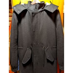 ASOS Wool Fishtail Parka Winter Coat